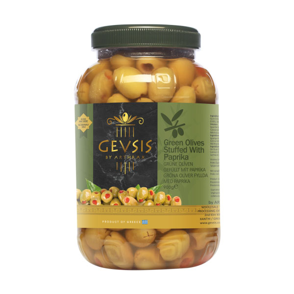 Green Olives Stuffed With Garlic